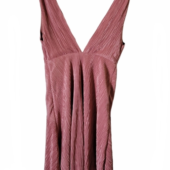 Free People Twist & Shout Pink Mini Dress Size 0 - Picture 6 of 15